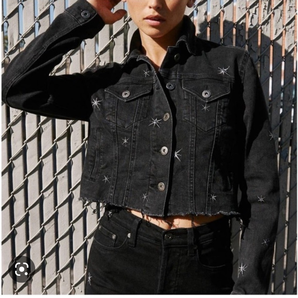 Pistola denim Brando zodiac star jacket - small